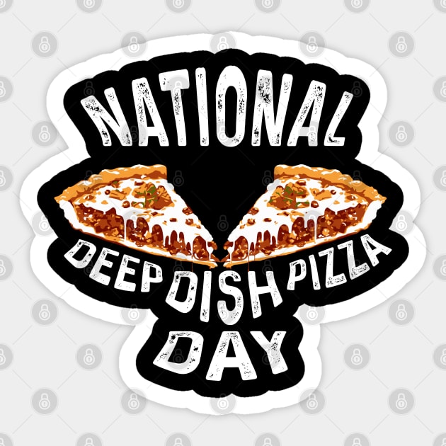 National Deep Dish Pizza Day Sticker by LEGO